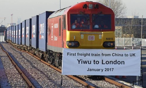 U London stigao prvi teretni vlak iz Pekinga