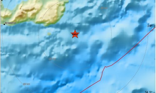 Kretu ponovno zatresao potres, EMSC javlja da mu je jačina bila 6,3 stupnja!