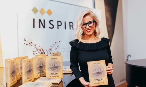 Promocija knjige 'Tragovi u vremenu' održana u Gliptoteci HAZU