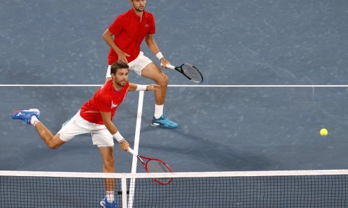 Nikola Metkić i Mate Pavić oprostili se od Indian Wellsa; olimpijski pobjednici osvojili su tek pet gemova