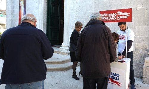 Suverenisti: Prikupili smo više od 300.000 potpisa za hrvatsku kunu