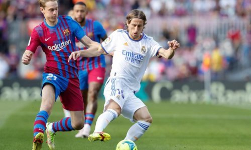 [FOTO] Luka Modrić u 400. utakmici za Real Madrid slavio u El Clasicu; 'kraljevi' su bez većih problema pokorili Nou Camp