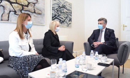 Plenković sa suprugom Rudolfa Perešina: Dugujemo mu vječnu zahvalnost i poštovanje