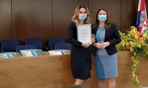 Saponiji dodijeljena nagrada Ministarstva gospodarstva i održivog razvoja za doprinos zaštiti okoliša i održivom razvoju