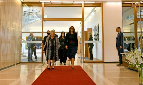 Sanja Musić Milanović provela suprugu predsjednika Malte kroz Poligon za tjelesnu aktivnost djece: Vidjele smo kako funkcioniraju škole bez dvorana