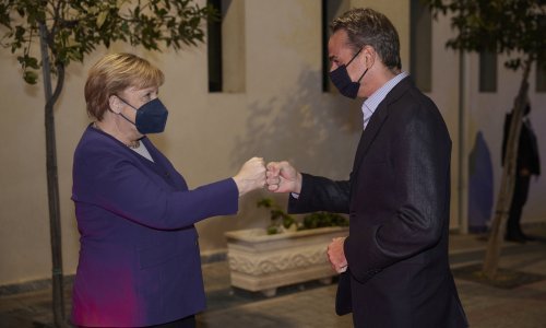 Merkel posjet Grčkoj započela privatnom večerom s grčkim premijerom