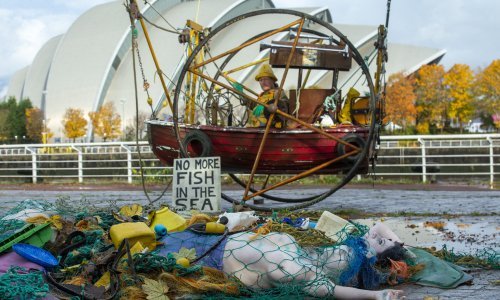 [FOTO] Klimatski aktivisti iz cijelog svijeta slijevaju se u Glasgow uoči sastanka presudnog za budućnost planeta