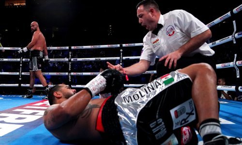 [VIDEO/FOTO] Pogledajte kako je hrvatski boksač Alen Babić nakon pet sekundi borbe bacio Meksikanca Molinu na pod, a ubrzo i završio meč