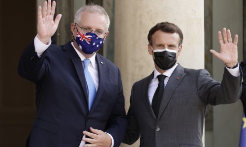 Macron novinarima u Rimu: Australski premijer mi je lagao