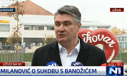 Milanović ne staje, Plenkovića nazvao 'puzajućim državnim udavom', pa opleo po Banožiću: Banožić nije vatra, Banožić je opušak