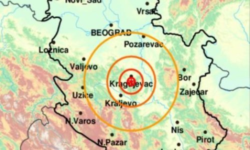 Potres od 3,9 zatresao noćas Srbiju