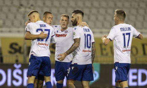 Hajduk se za Rijeku priprema bez šestorice igrača, treninzima se priključuje novo pojačanje - dron!