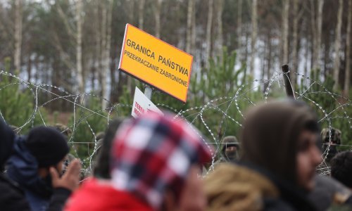 [FOTO] Slovenija podržava Poljsku oko migrantske krize: 'Bjelorusija se igra s ljudskim životima'