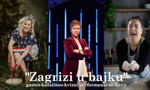 'Božić kod Ivice i Marice' prva je igrana dječja predstava iz ciklusa 'Zagrizi u bajku' koji se publici predstavlja početkom prosinca