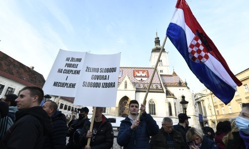 Domovinski pokret podupire prosvjede 'protiv nasilnog uvođenja cijepljenja'