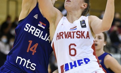 Aktualne europske prvakinje bile su prejake; hrvatske košarkašice hrabro su se borile, ali Srpkinje su na kraju slavile s 18 koševa razlike