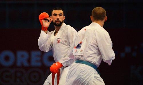 Prvog dana svjetskog prvenstva u karateu dvoje hrvatskih predstavnika izborilo borbe za brončana odličja