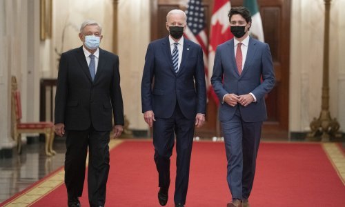 [FOTO] Biden pokušava oživjeti 'Tri amigosa', u Washingtonu ugostio čelnike Meksika i Kanade