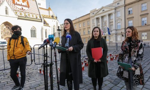 [FOTO/VIDEO] Udruge za ljudska prava od Plenkovića traže smjenu 'odgovornih za smrt male Madine - ravnatelja policije, ministra Božinovića i državne tajnice'