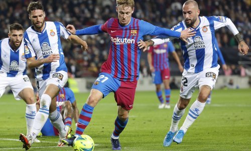 [FOTO] Barcelona u gradskom derbiju, pod vodstvom Xavija Hernandeza, jedva slomila Espanyol i to iz kaznenog udarca te uz puno sreće