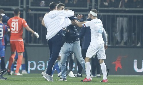 [VIDEO/FOTO] Srpski mediji raspisali se o utakmici za 'sladokusce i policiju'. Više se bavili nokautom nego dramatičnim raspletom u 98. minuti