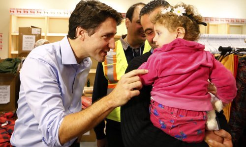 Kanadski premijer Trudeau osobno dočekuje izbjeglice iz Sirije