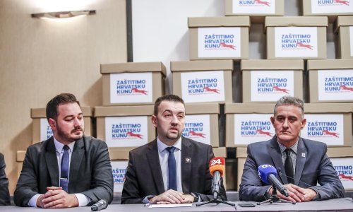 Referendumska inicijativa 'Zaštitimo hrvatsku kunu' objavila izvješće o troškovima, evo tko je najveći donator