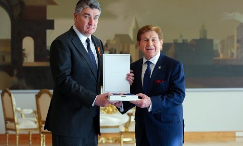 [VIDEO/FOTO] Milanović odlikovao Antona Kikaša za pokazanu hrabrost i junaštvo u Domovinskom ratu