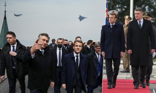 Velika fotogalerija: Prisjetite se još jednom najzanimljivijih trenutaka posjeta Emmanuela Macrona Hrvatskoj