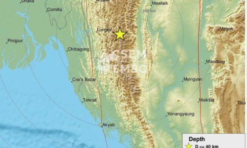 Snažan potres magnitude 6,1 pogodio granično područje Indije i Mijanmara