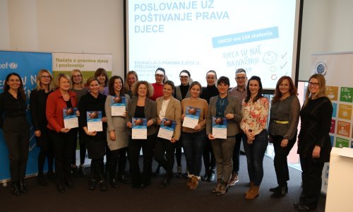 Otvorene prijave na UNICEF-ovu CSR akademiju 'Djeca su naš najvažniji posao'