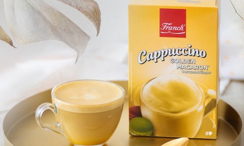 Za sve željne uzbudljivih okusa i zlatne boje – novi Franck Golden Macaron Cappuccino