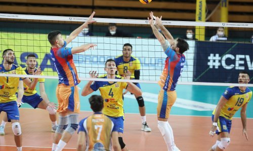 [FOTO] Odbojkaši Mladosti u prvoj su utakmici šesnaestine finala poraženi od talijanskog predstavnika iz Monze