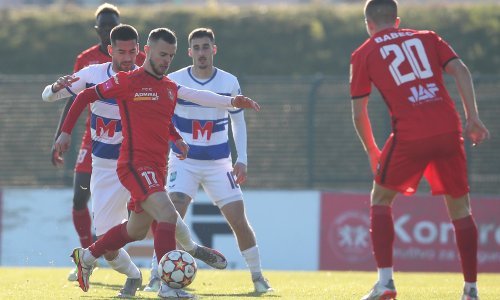[VIDEO/FOTO] U žestokom dvoboju Gorica zaustavila vodeću momčad HT Prve lige - Osijek; gosti pola sata igrali s igračem manje