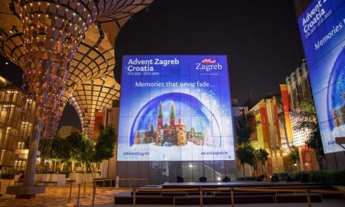 Advent Zagreb predstavlja se na svjetskoj izložbi Expo Dubai: Virtualne igračke, adventske svjetlosne projekcije i haljina Krie Designa kao glavni aduti