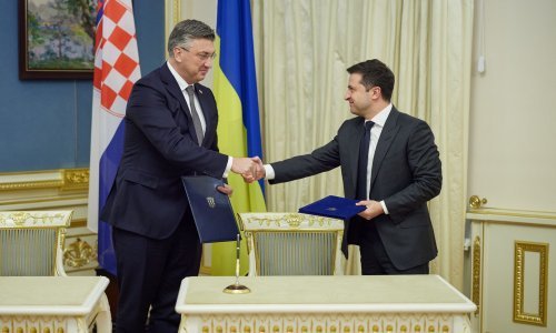 Plenković: Posjet Ukrajini učvrstio prijateljske odnose, oni nisu usmjereni protiv Rusije