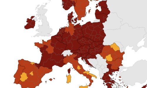 Nova koronakarta ECDC-a: Hrvatska i dalje u tamnocrvenom