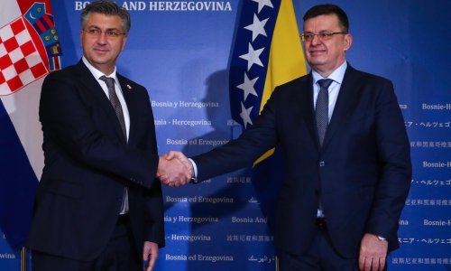 Plenković u Sarajevu: Hrvatska ne želi vidjeti nikakve secesionističke tendencije u BiH