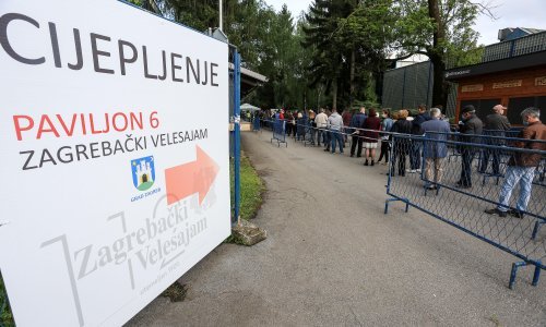 [FOTO/VIDEO] Na Velesajmu danas cijepljeno 1610 osoba; nije bilo većih zastoja