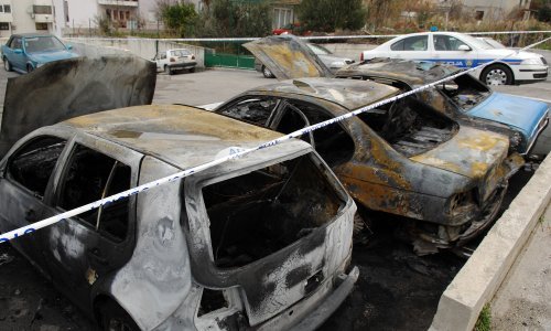 Nevolji namjerno zapaljen BMW