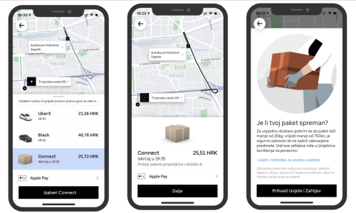 Uber u partnerstvu s Hrvatskom mrežom za beskućnike ponudio besplatnu dostavu darova za potrebite sugrađane