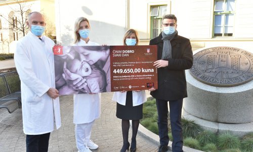 PBZ Grupa donirala KBC-u Sestre milosrdnice suvremeni UZV uređaj za pedijatriju