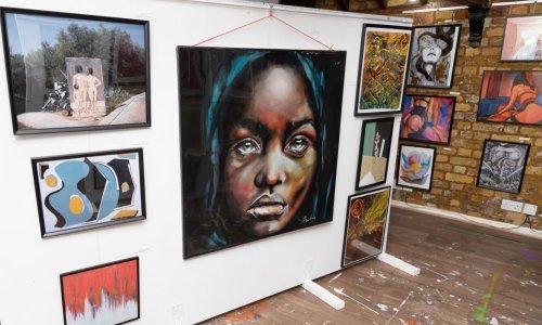 Šibenska umjetnica Branka Grubić s izložbe u Londonu: 'Meni je Božić ove godine definitivno uranio'