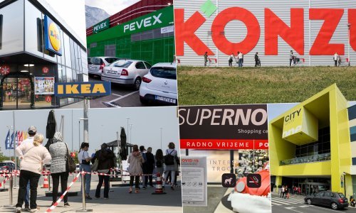 [FOTO] Provjerili smo kako za blagdane rade trgovine i šoping centri, mnogi zatvaraju vrata do ponedjeljka