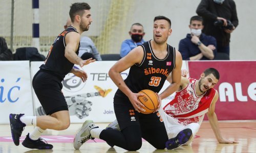 [FOTO] Košarkaši Gorice u utakmici na puno koševa slomili Šibenku i plasirali se u četvrtfinale Kupa Krešimira Ćosića