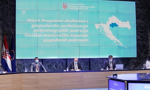 [FOTO/VIDEO] Predstavljen Program revitalizacije Sisačko-moslavačke županije, kao najveći projekt spominje se autocesta Zagreb-Sisak