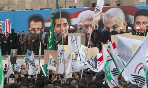 U Bagdadu velikim skupom obilježena obljetnica atentata na iranskog generala Sulejmanija