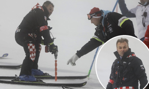 [FOTO] Vedran Pavlek otkrio je kakva se drama tijekom dana odvijala na Sljemenu: Skijaši su me molili da ne otkazujemo utrku...