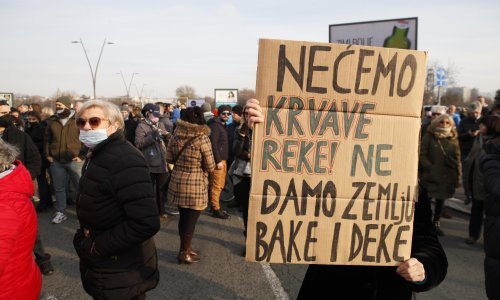 Novi prosvjedi i blokade cesta u Srbiji protiv 'Rio Tinta' i rudarenja litija