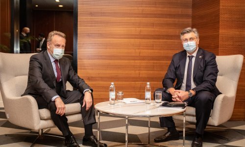 Plenković se u Dubrovniku sastao s Izetbegovićem, razgovaraju o izbornoj reformi u BiH